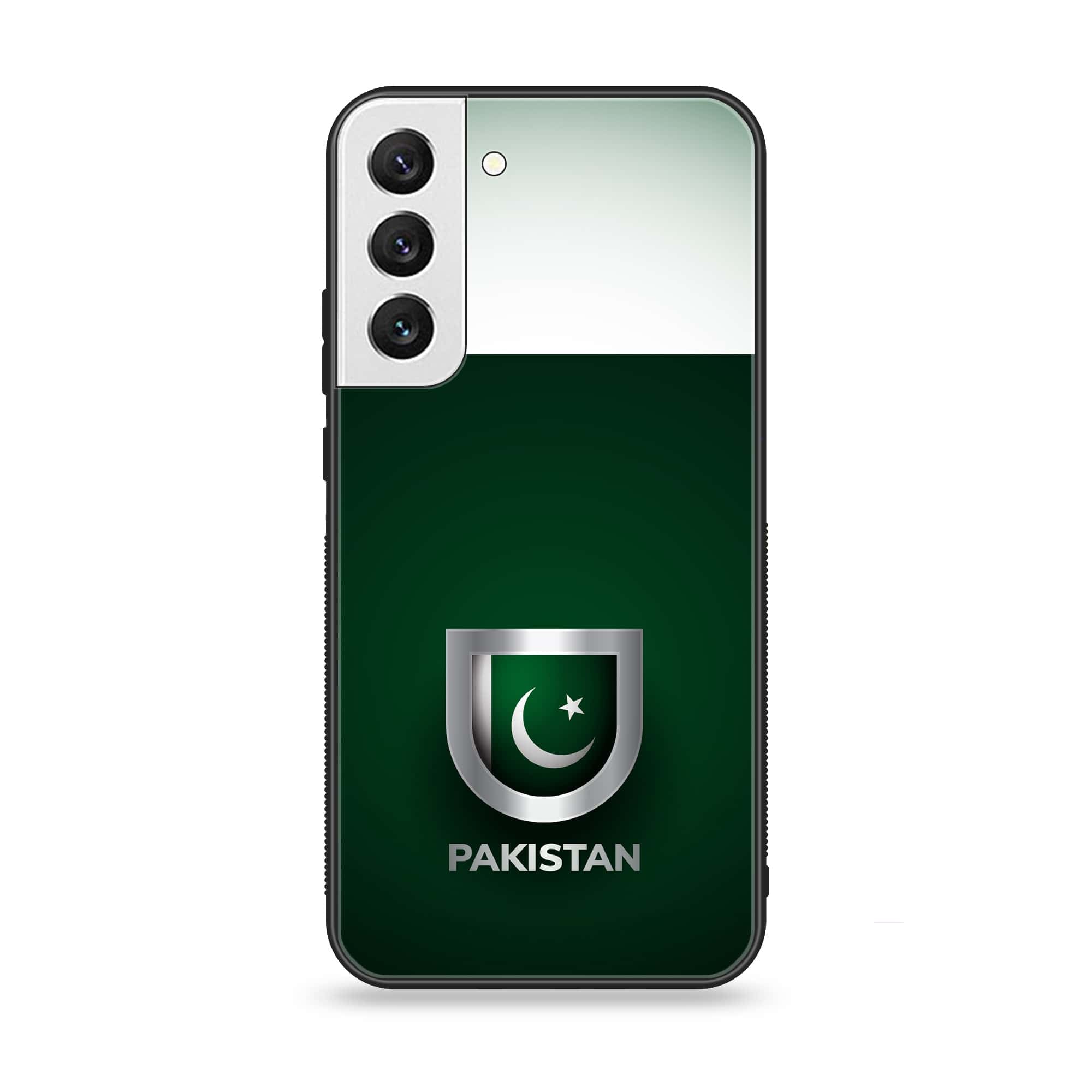 Samsung Galaxy S21 FE - Pakistani Flag Series - Premium Printed Glass soft Bumper shock Proof Case