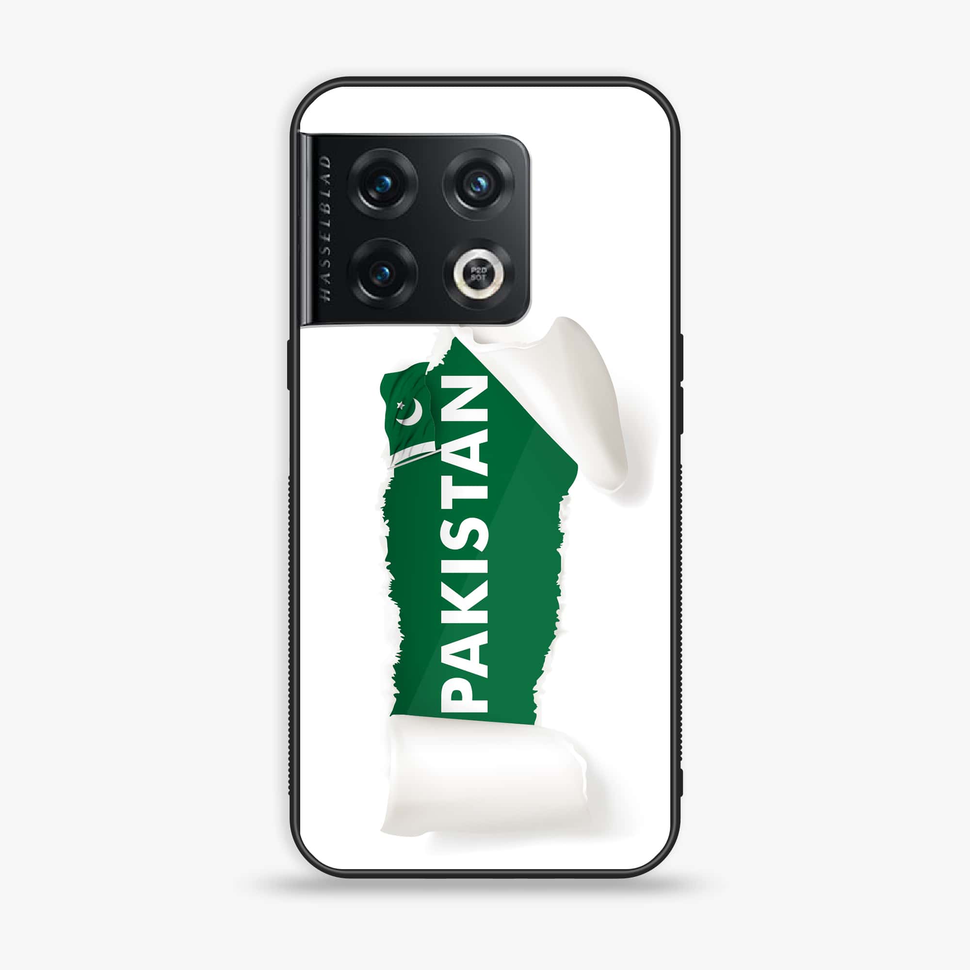 OnePlus 10 Pro - Pakistani Flag Series - Premium Printed Glass soft Bumper shock Proof Case