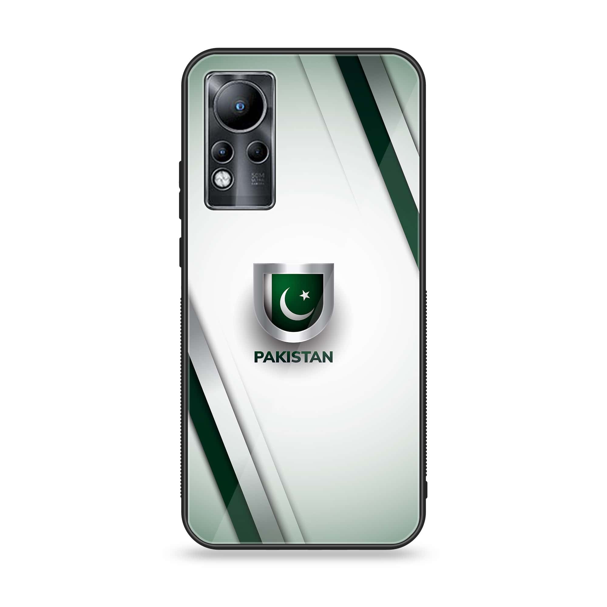 Infinix Note 11 - Pakistani Flag Series - Premium Printed Glass soft Bumper shock Proof Case