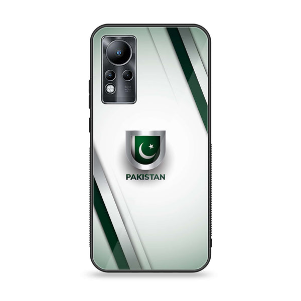 Infinix Note 11 - Pakistani Flag Design 2 - Premium Printed Glass soft Bumper shock Proof Case CS-19799