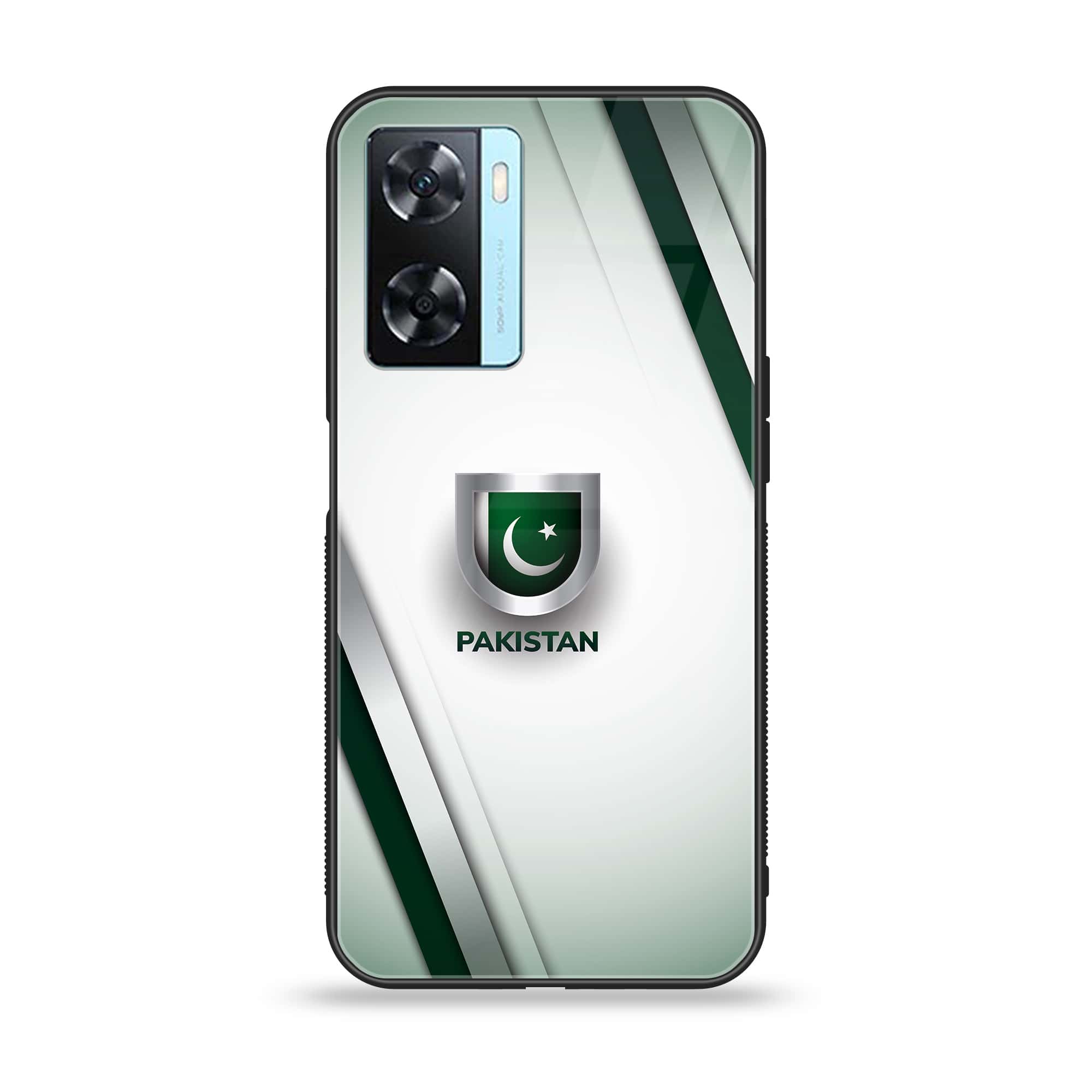 OnePlus Nord N20 SE - Pakistani Flag Series - Premium Printed Glass soft Bumper shock Proof Case