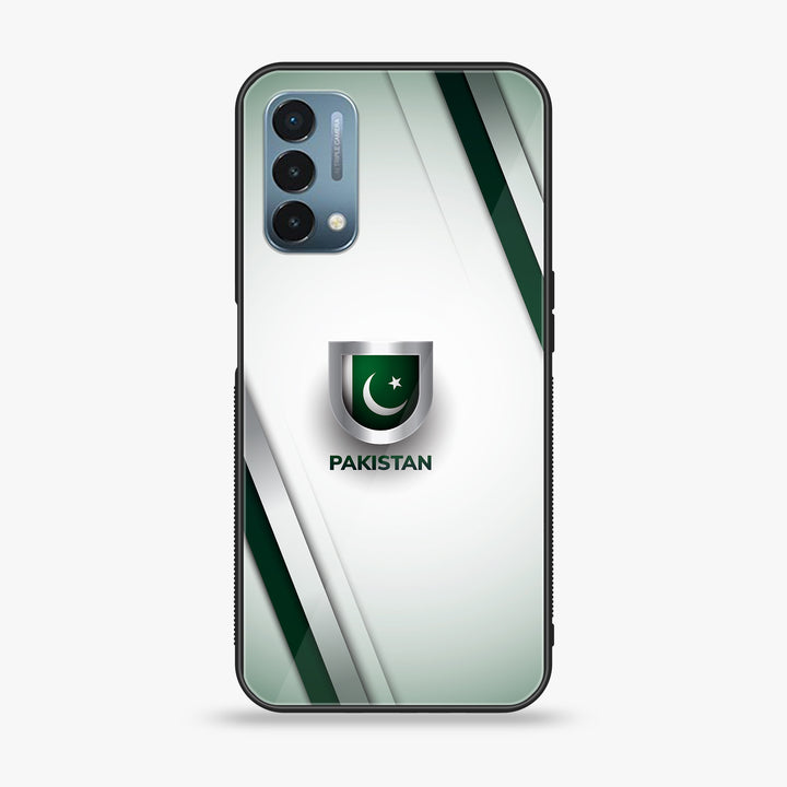 OnePlus Nord N200 5G - Pakistani Flag Design 2 - Premium Metal Printed soft Bumper Shock Proof Case CS-9583