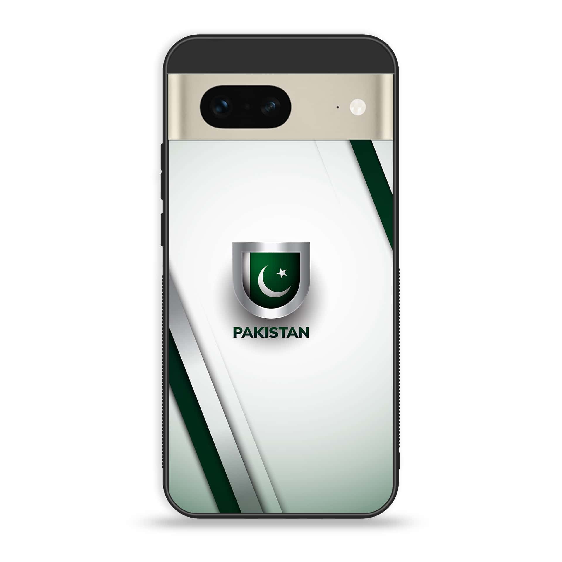 Google Pixel 7a  - Pakistani Flag Series - Premium Printed soft Bumper Shock Proof Case