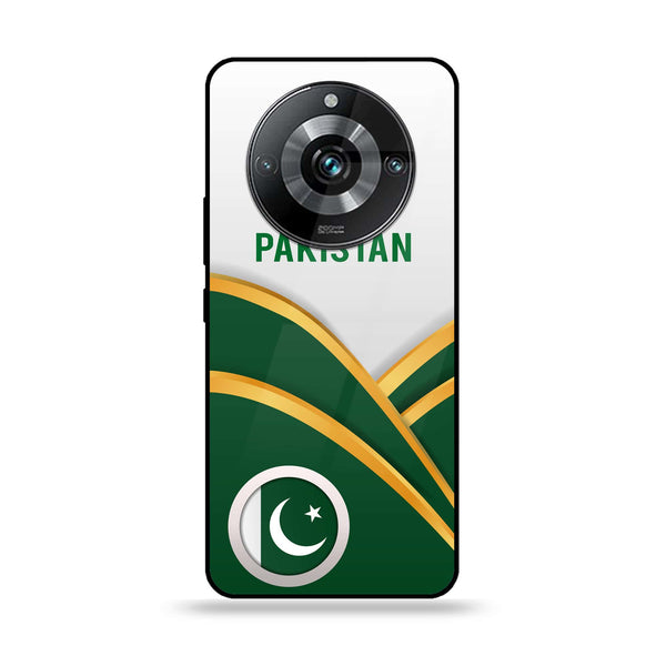 Realme 11 Pro Plus - Pakistani Flag Series - Premium Printed Glass soft Bumper shock Proof Case
