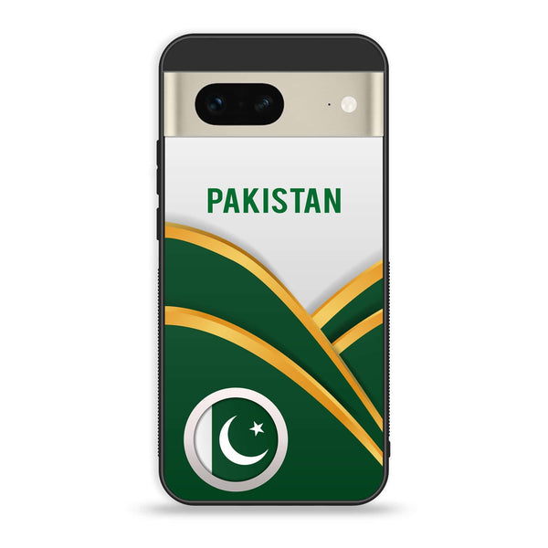 Google Pixel 7a  - Pakistani Flag Series - Premium Printed soft Bumper Shock Proof Case