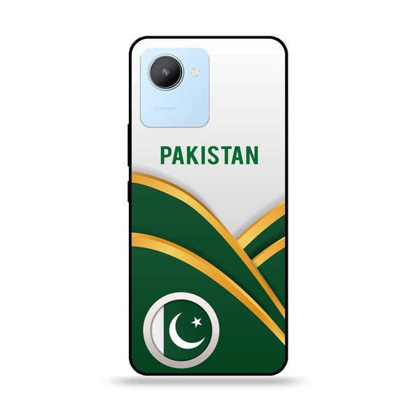 Realme C30 - Pakistani Flag Series - Premium Printed Glass soft Bumper shock Proof Case