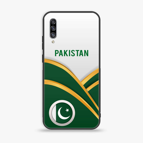 Galaxy A50/ A50s/ A30s - Pakistani Flag Series - Premium Printed Glass soft Bumper shock Proof Case