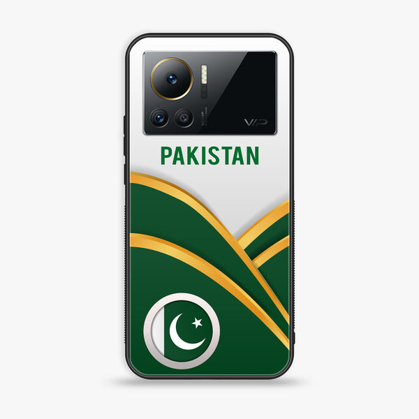 Infinix Note 12 VIP - Pakistani Flag Series - Premium Printed Glass soft Bumper shock Proof Case