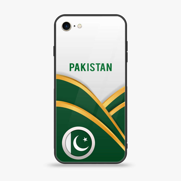 iPhone SE 2022 - Pakistani Flag Series - Premium Printed Glass soft Bumper shock Proof Case