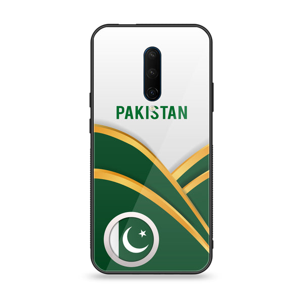 OnePlus 7 Pro - Pakistani Flag Series - Premium Printed Glass soft Bumper shock Proof Case