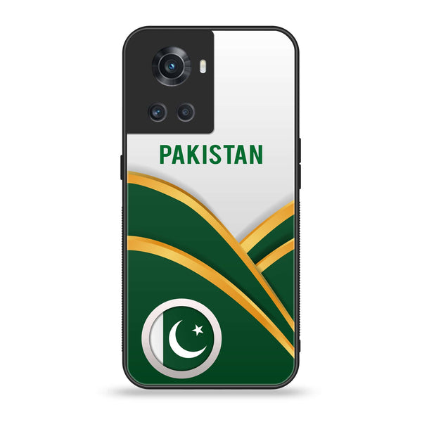 OnePlus Ace 5G -  Pakistani Flag Series - Premium Printed Glass soft Bumper shock Proof Case