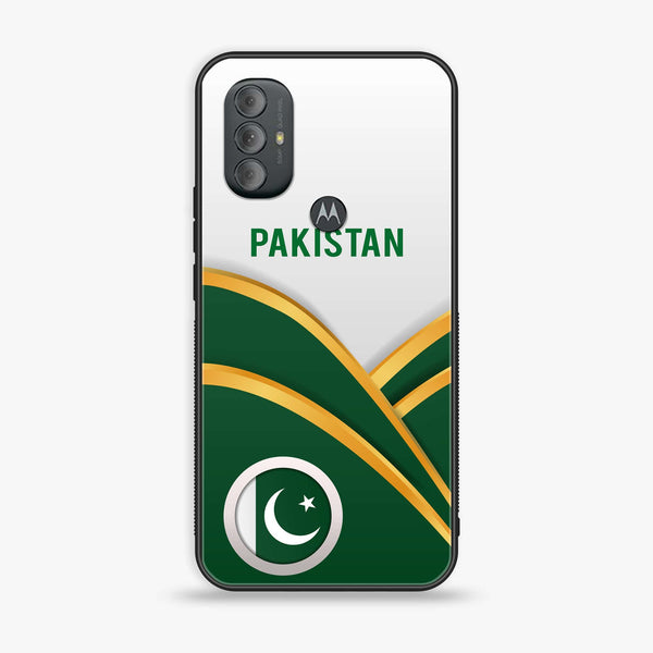 Motorola Moto G Power - Pakistani Flag Series - Premium Printed Glass soft Bumper shock Proof Case