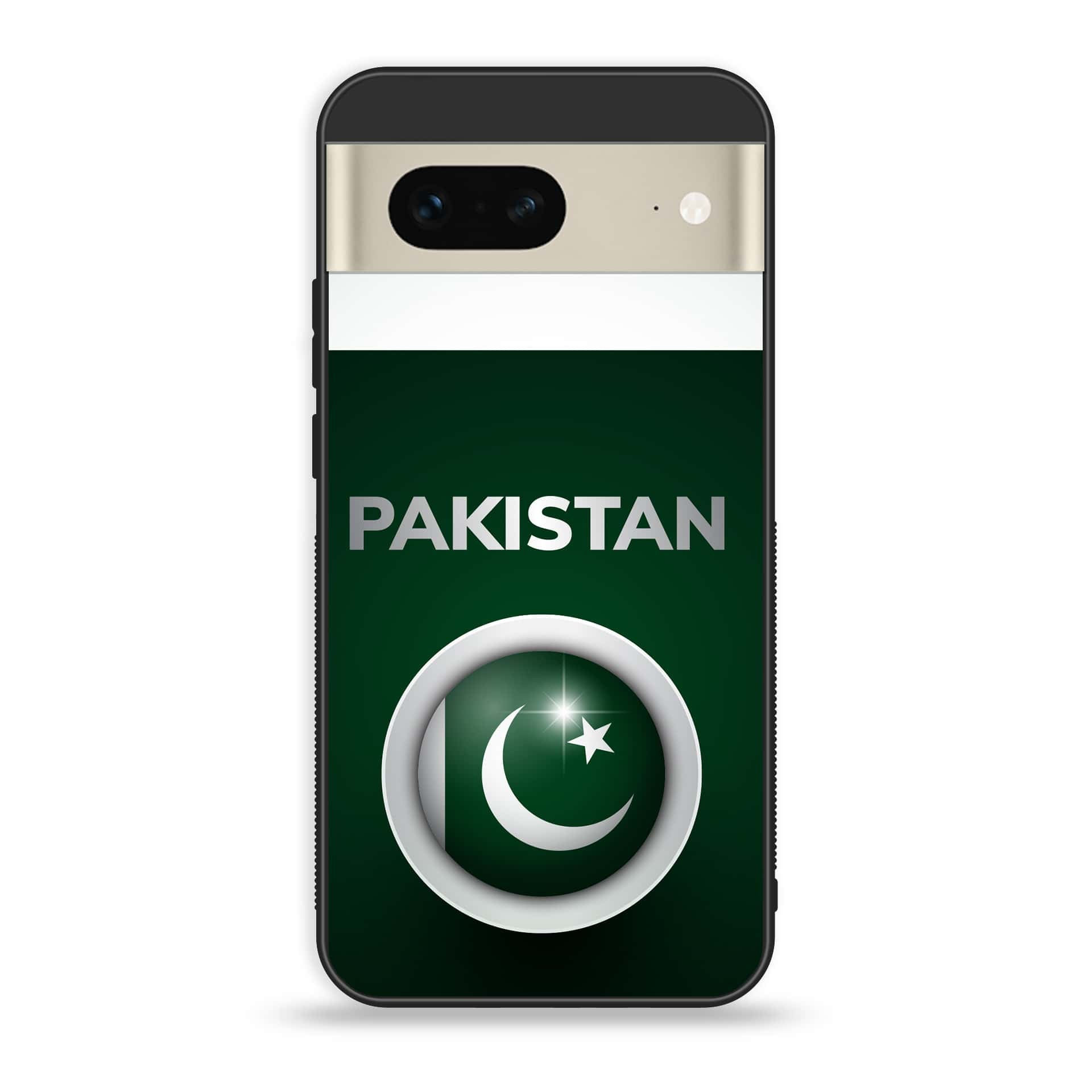 Google Pixel 7a  - Pakistani Flag Series - Premium Printed soft Bumper Shock Proof Case