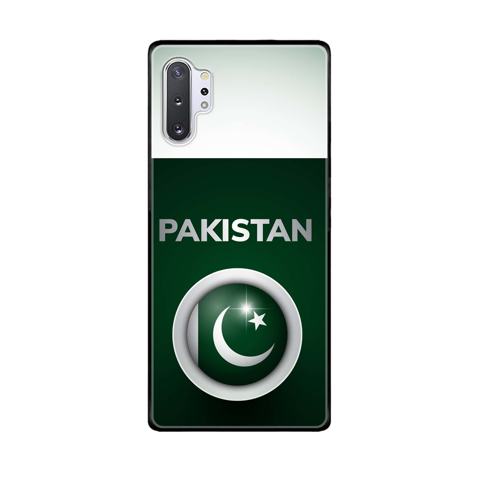 Galaxy Note 10 Pro/Plus - Pakistani Flag Series - Premium Printed Glass soft Bumper shock Proof Case