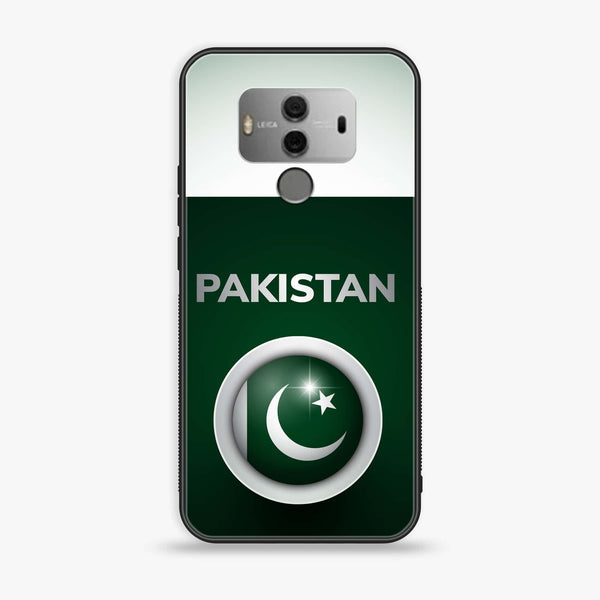 Huawei Mate 10 Pro - Pakistani Flag Design 7 - Premium Printed Glass soft Bumper shock Proof Case CS-21060