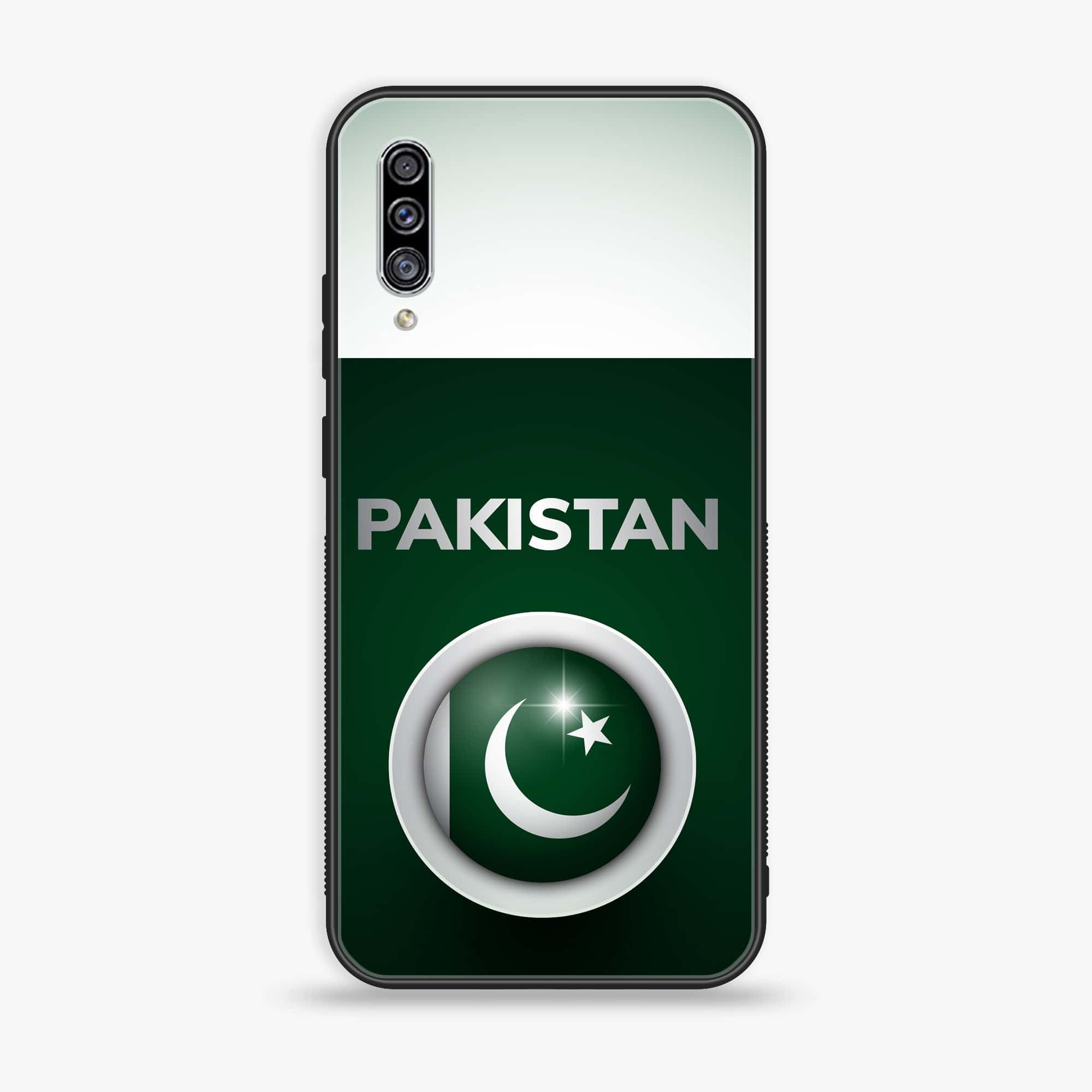 Galaxy A50/ A50s/ A30s - Pakistani Flag Series - Premium Printed Glass soft Bumper shock Proof Case