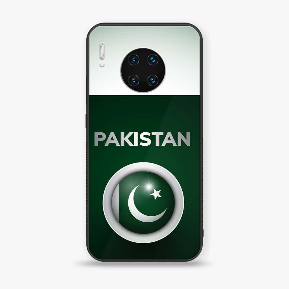 Huawei Mate 30 Pro - Pakistani Flag Series - Premium Printed Glass soft Bumper shock Proof Case