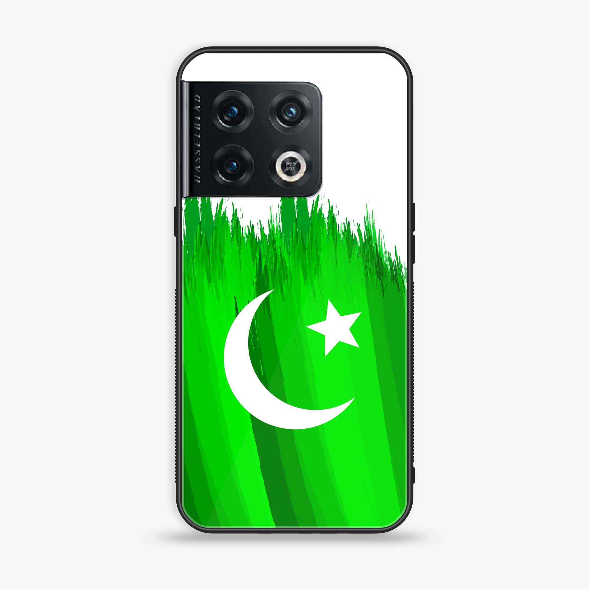 OnePlus 10 Pro - Pakistani Flag Series - Premium Printed Glass soft Bumper shock Proof Case