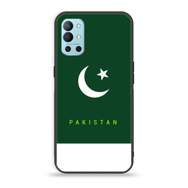 OnePlus 9R/8T - Pakistani Flag Design 5 - Premium Printed Glass soft Bumper shock Proof Case CS-9592 CS-11385