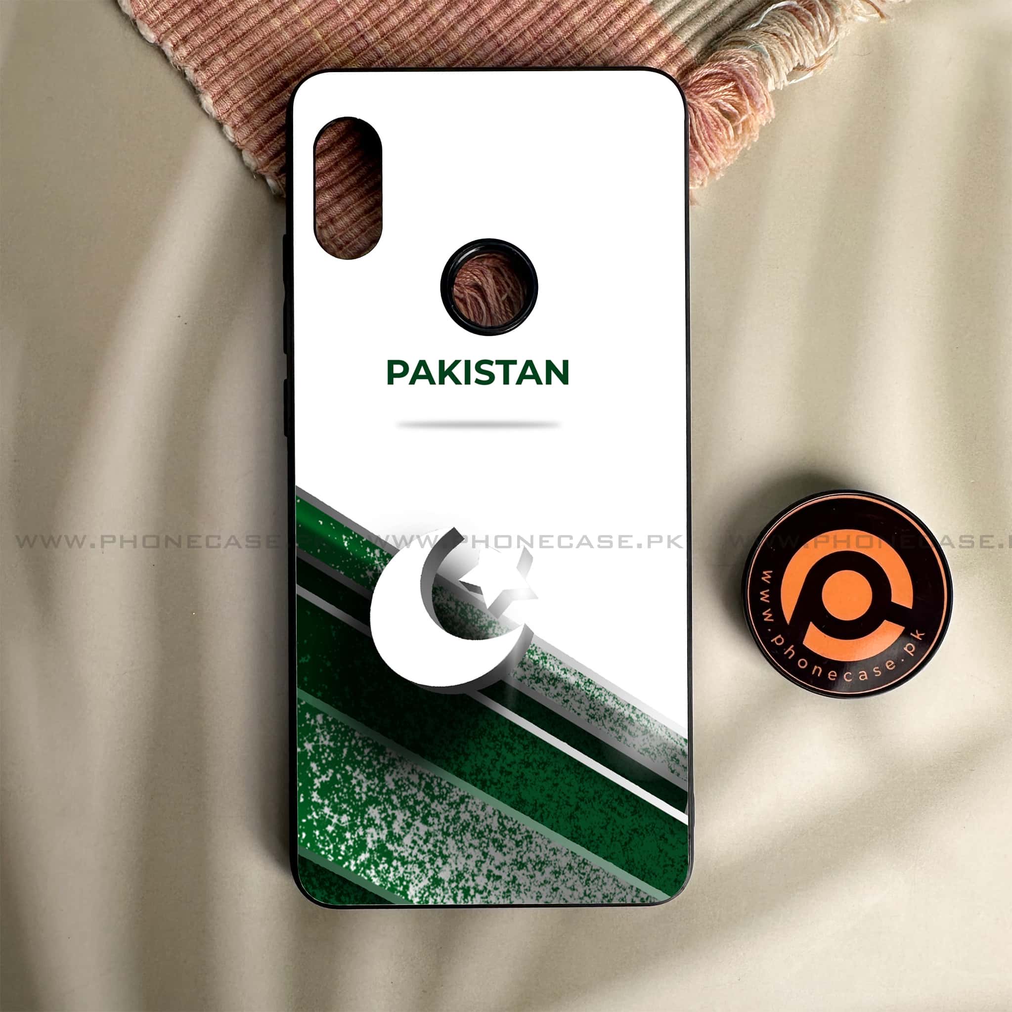 Redmi Note 5/Note 5 Pro - Pakistani Flag Series - Premium Metal Printed soft Bumper shock Proof Case