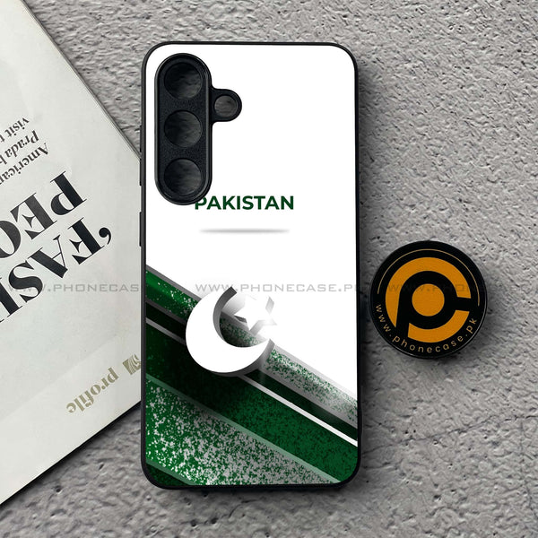 Pakistani Flag Design 10 - Premium Metal Phone Case All Models