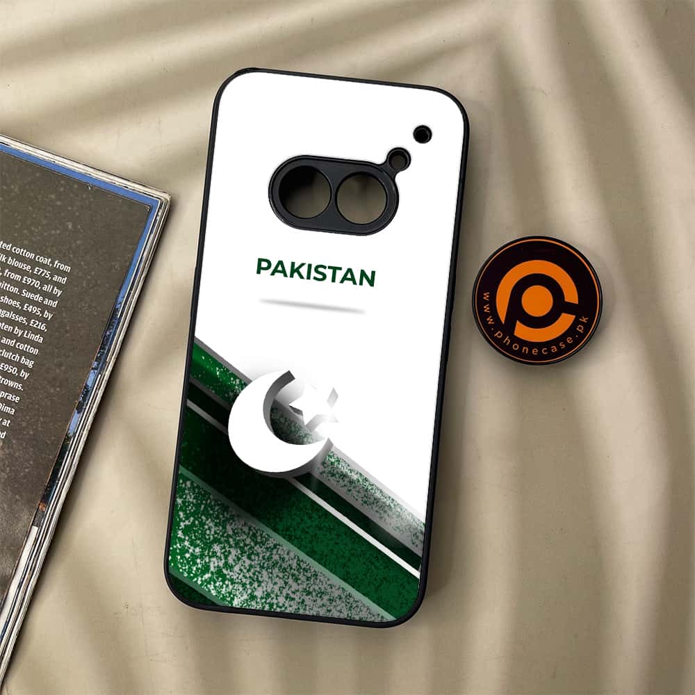 Nothing Phone (2a) - Pakistani Flag Series - Premium Metal Printed soft Bumper Shock Proof Case