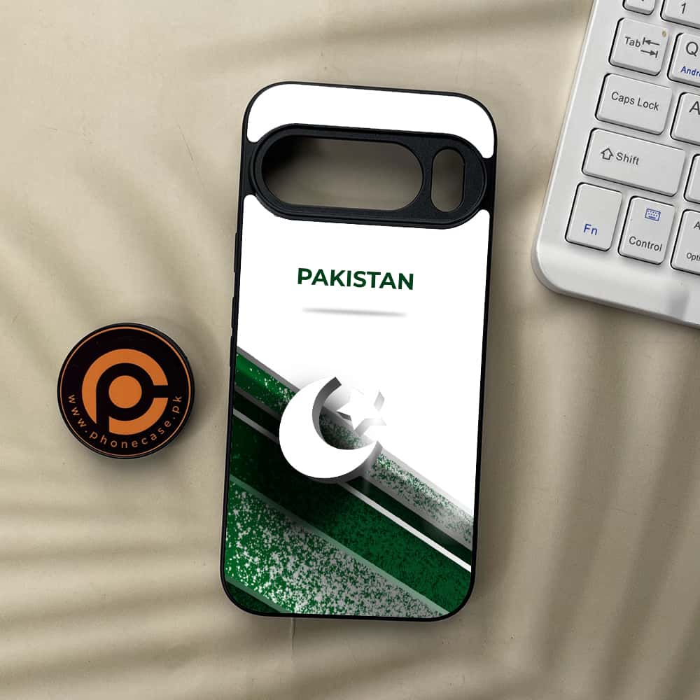 Google Pixel 10 Pro XL - Pakistani Flag Series - Premium Metal Printed soft Bumper Shock Proof Case