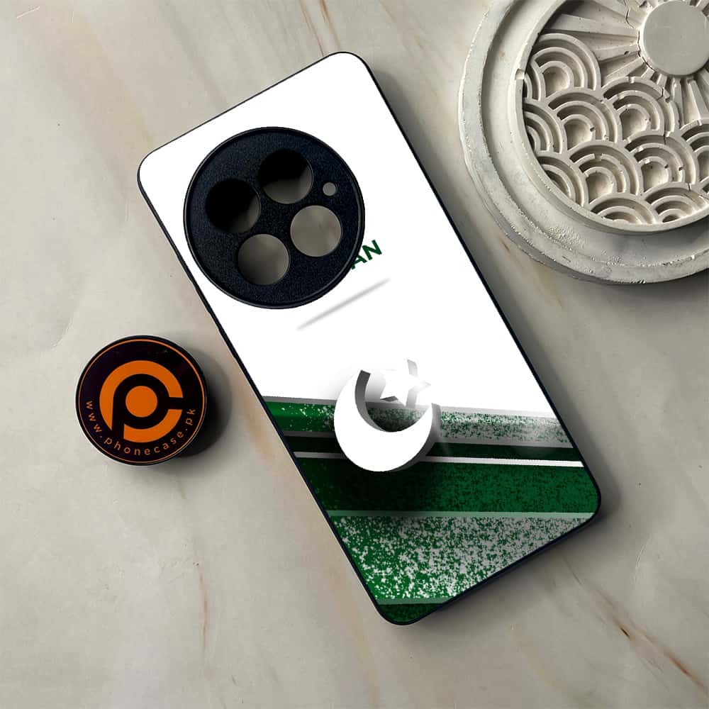 OnePlus 13 - Pakistani Flag Series - Premium Metal Printed soft Bumper shock Proof Case