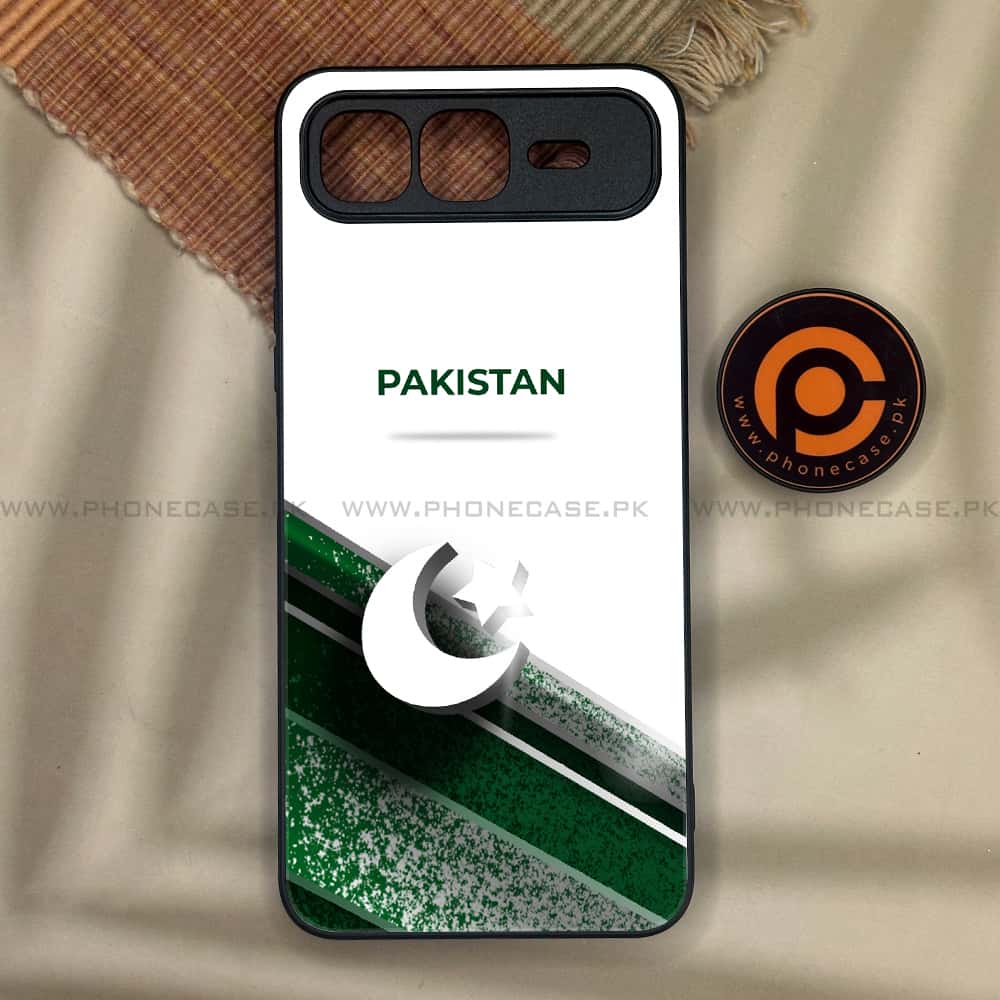 Infinix Smart 10 Plus - Pakistani Flag Series - Premium Metal Printed soft Bumper shock Proof Case