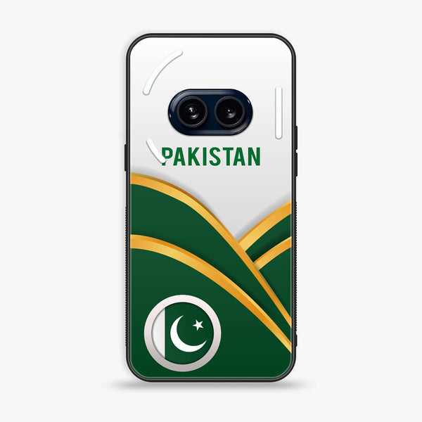 Nothing Phone (2a) - Pakistani Flag Series - Premium Metal Printed soft Bumper Shock Proof Case