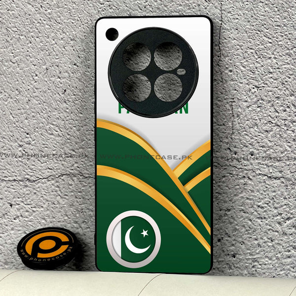 Infinix Zero 40 - Pakistani Flag Series - Premium Printed Glass soft Bumper shock Proof Case