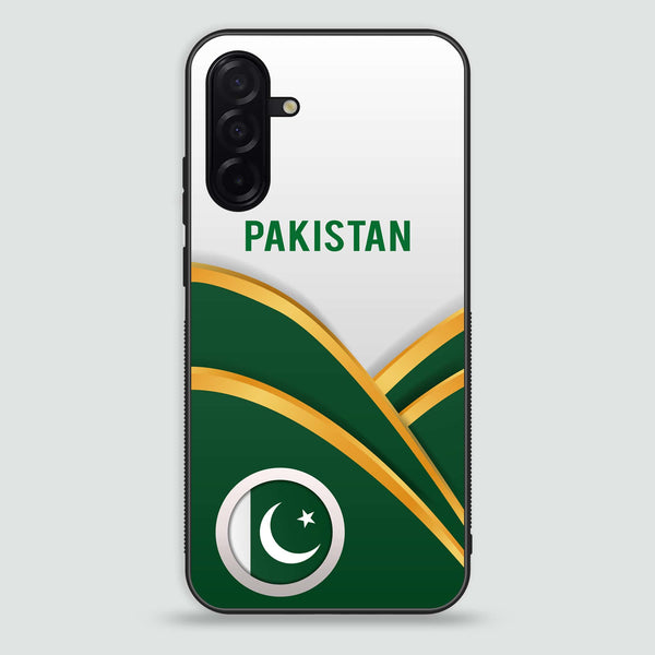 Samsung Galaxy A26 - Pakistani Flag Series - Premium Printed Glass soft Bumper shock Proof Case