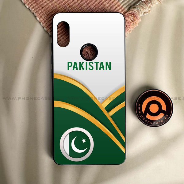 Redmi Note 5/Note 5 Pro - Pakistani Flag Series - Premium Metal Printed soft Bumper shock Proof Case