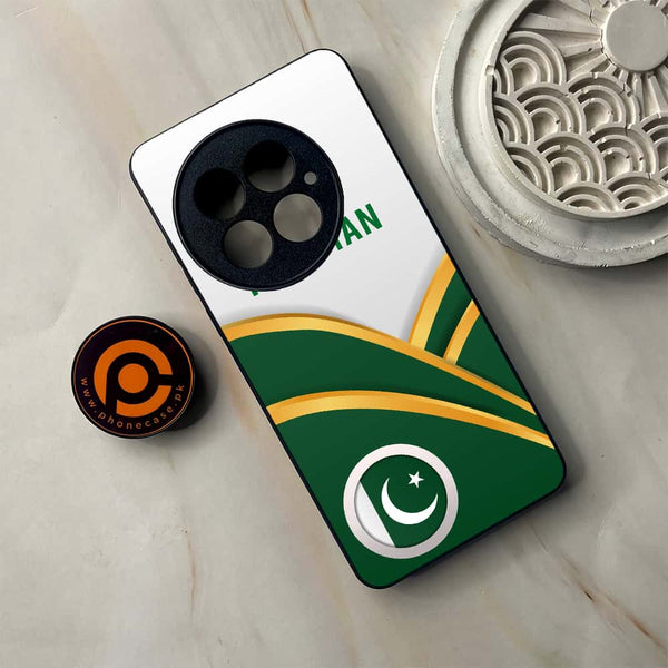 OnePlus 13 - Pakistani Flag Series - Premium Metal Printed soft Bumper shock Proof Case