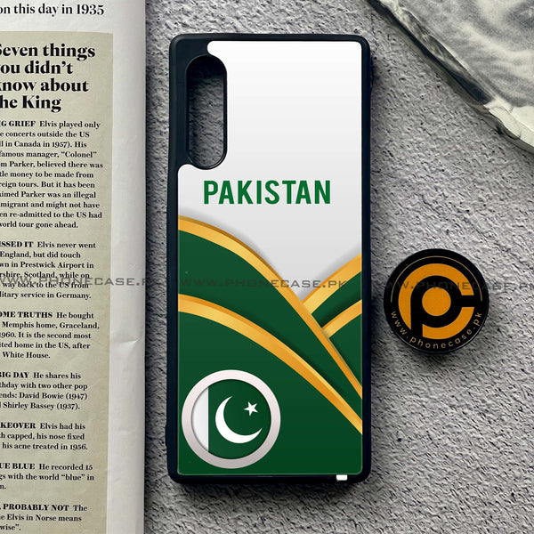 LG Velvet - Pakistani Flag Series - Premium Printed Glass soft Bumper shock Proof Case