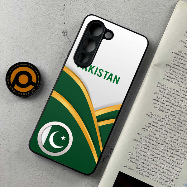 Vivo Y04 - Pakistani Flag Series - Premium Metal Printed Soft Bumper Shockproof Case