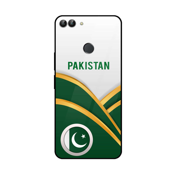 Huawei P Smart - Pakistani Flag Series - Premium Printed Glass soft Bumper shock Proof Case