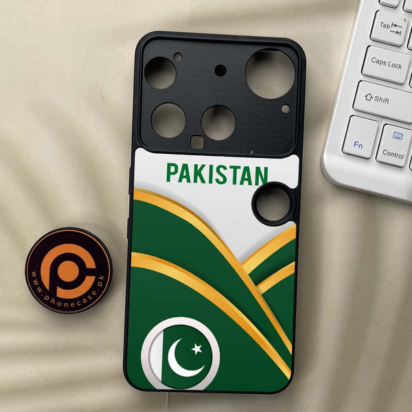 Nothing Phone 3 - Pakistani Flag Series - Premium Metal  Printed soft Bumper shock Proof Case