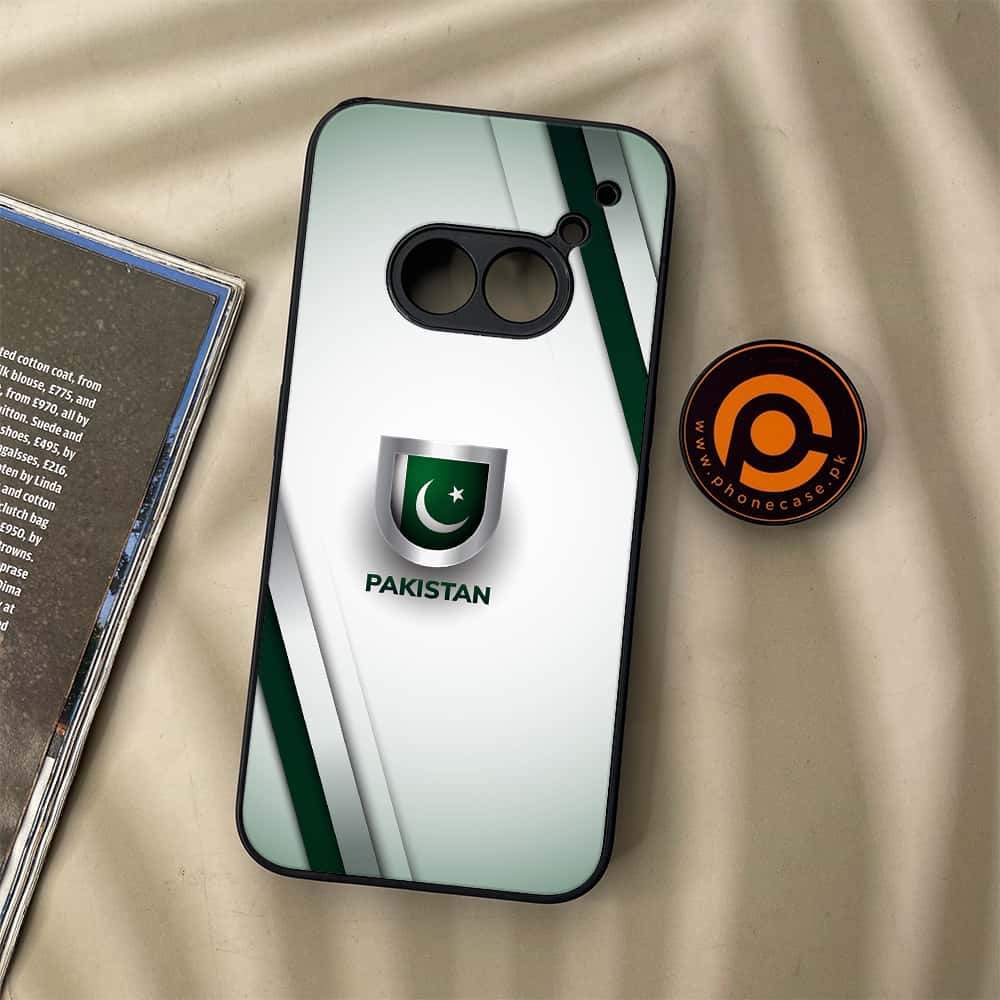Nothing Phone (2a) - Pakistani Flag Series - Premium Metal Printed soft Bumper Shock Proof Case