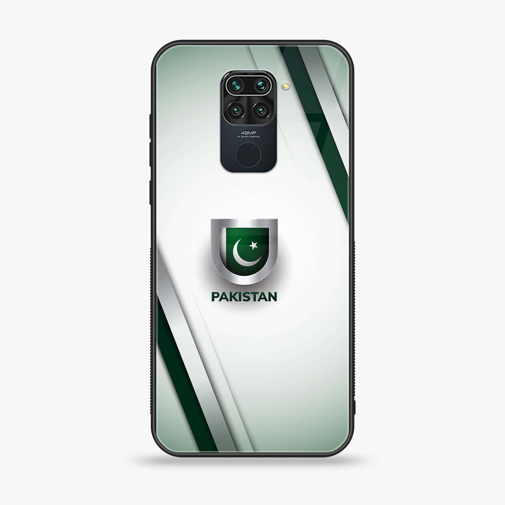 Xiaomi Redmi 10X - Pakistani Flag Series -  Premium Printed Metal soft Bumper shock Proof Case