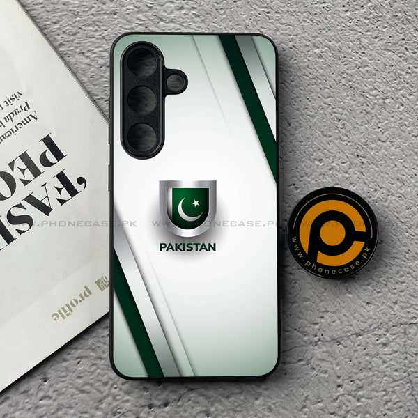 Pakistani Flag Design 2 - Premium Metal Phone Case All Models