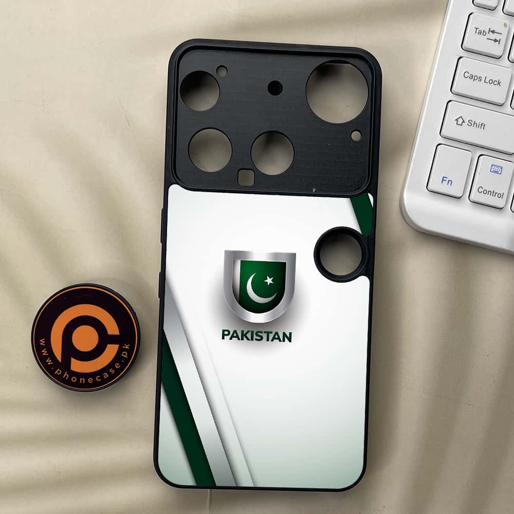 Nothing Phone 3 - Pakistani Flag Series - Premium Metal  Printed soft Bumper shock Proof Case