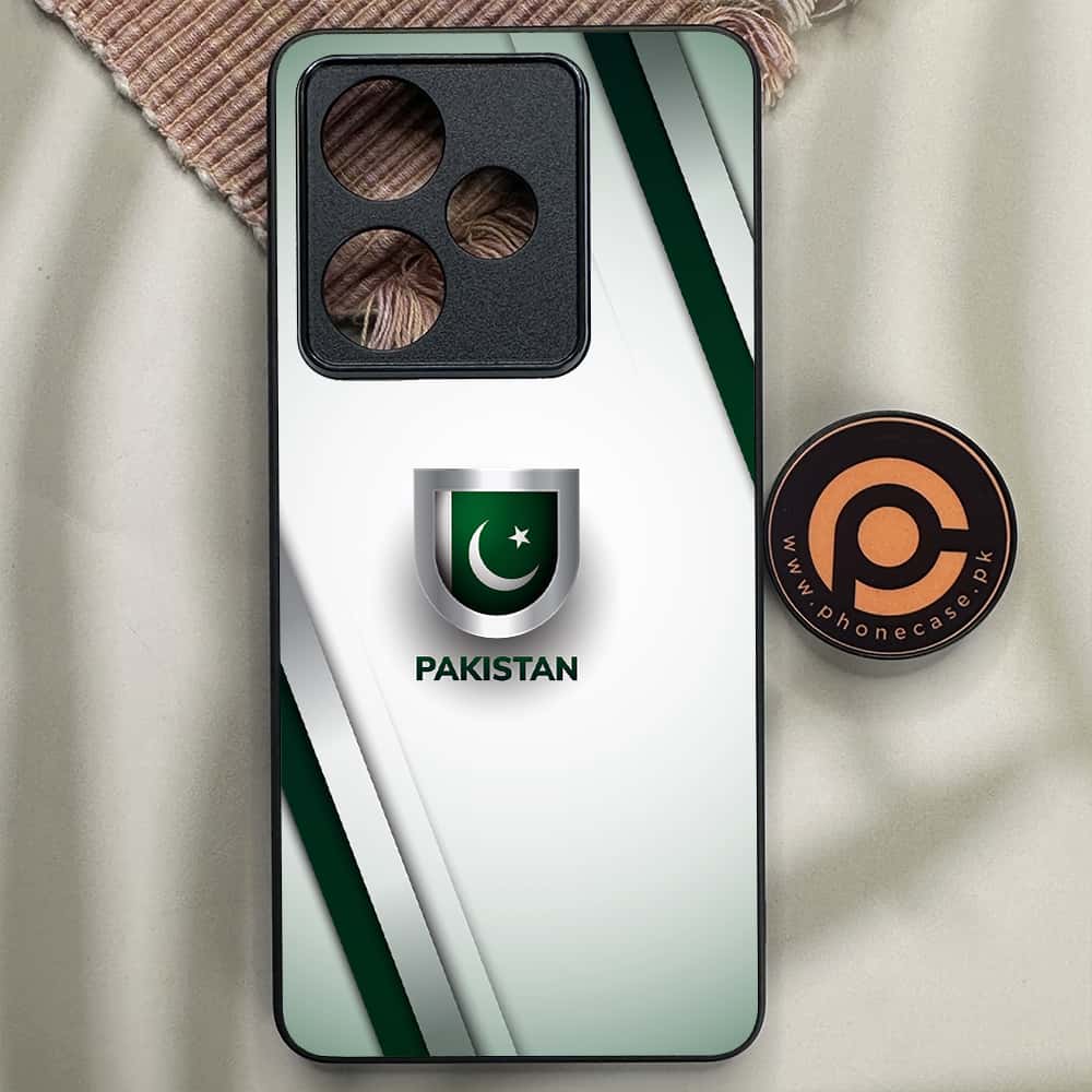 Realme GT 7T - Pakistani Flag Series - Premium Metal Printed soft Bumper shock Proof Case