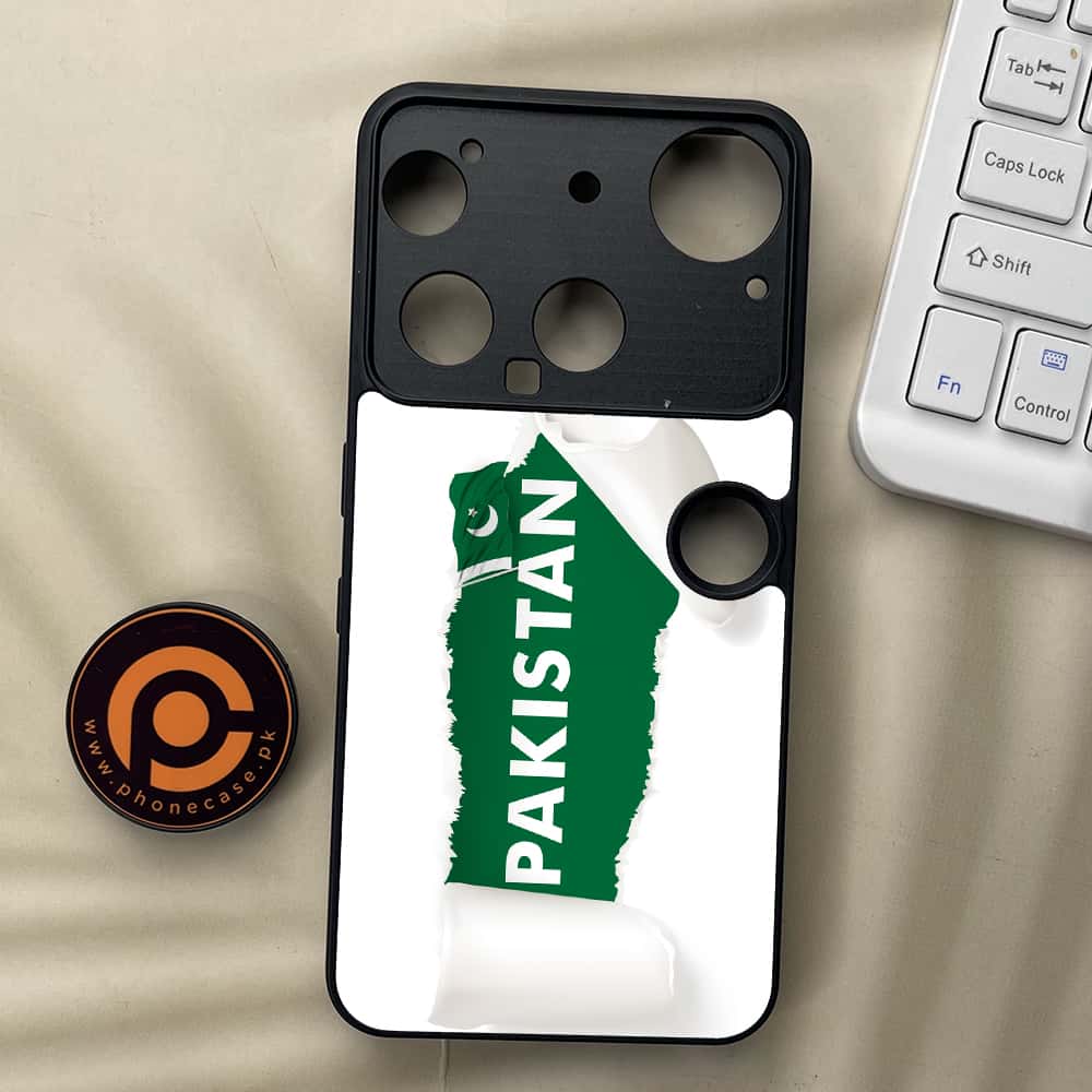 Nothing Phone 3 - Pakistani Flag Series - Premium Metal  Printed soft Bumper shock Proof Case