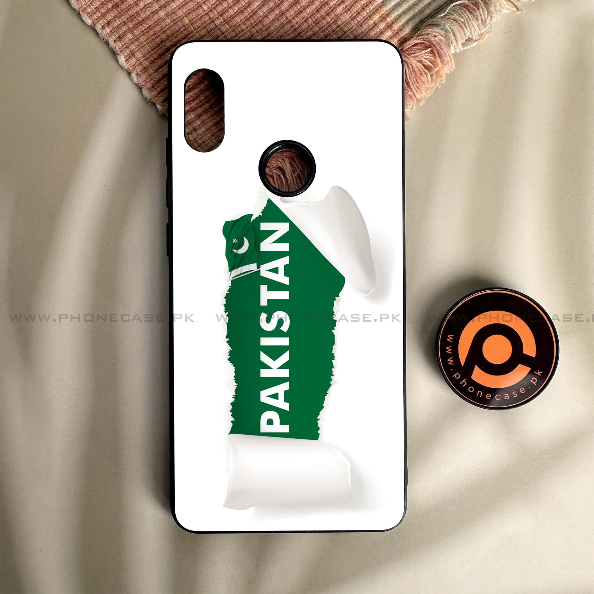 Redmi Note 5/Note 5 Pro - Pakistani Flag Series - Premium Metal Printed soft Bumper shock Proof Case