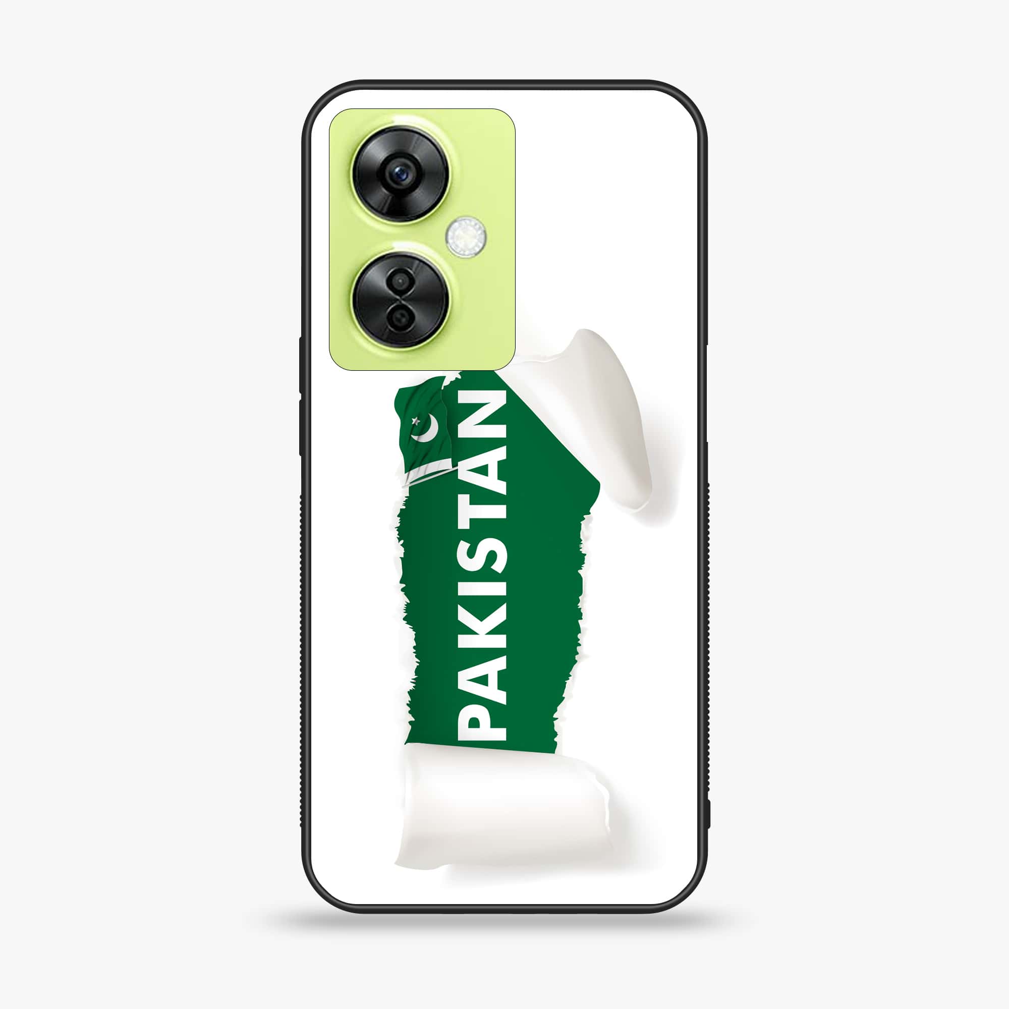OnePlus Nord CE 3 Lite - Pakistani Flag Series - Premium Printed soft Bumper shock Proof Case