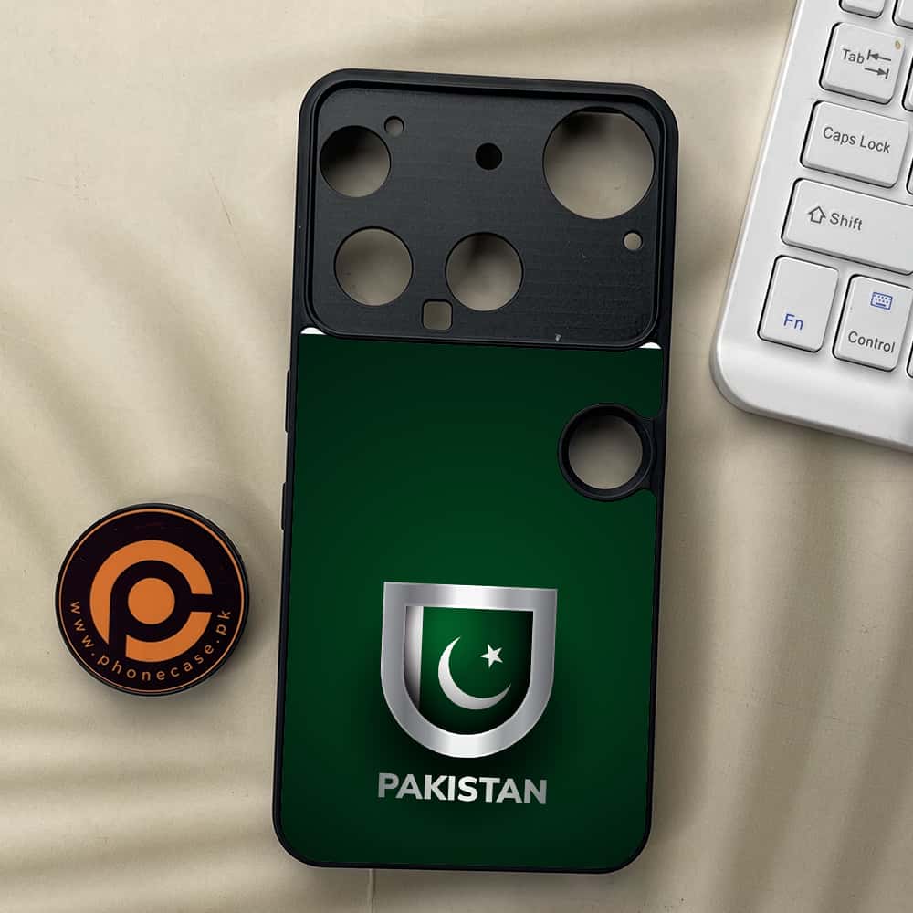 Nothing Phone 3 - Pakistani Flag Series - Premium Metal  Printed soft Bumper shock Proof Case