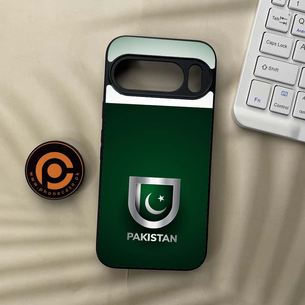 Google Pixel 10  - Pakistani Flag Series - Premium Metal Printed soft Bumper Shockof Case