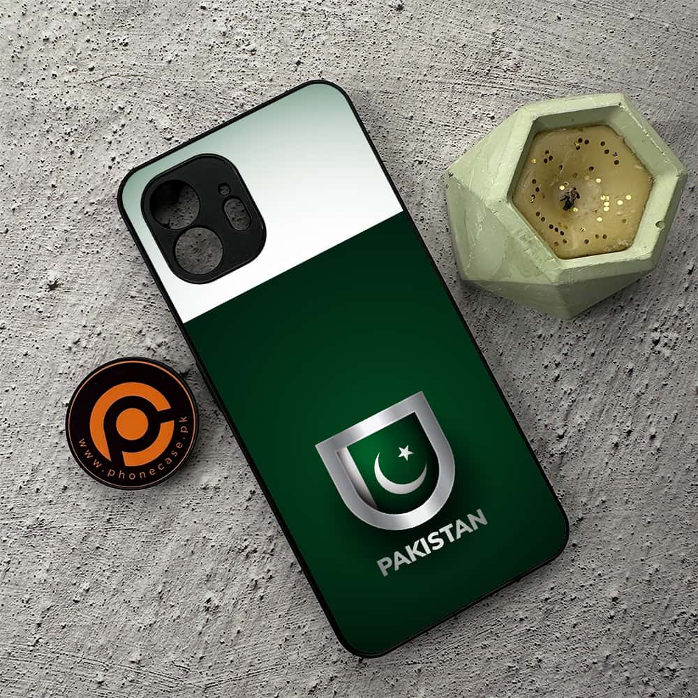 Nothing Phone 2 - Pakistani Flag Series - Premium Metal  Printed soft Bumper shock Proof Case