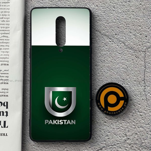 OnePlus 8 - Pakistani Flag Design 4- Premium Printed Glass soft Bumper shock Proof Case CS-44204